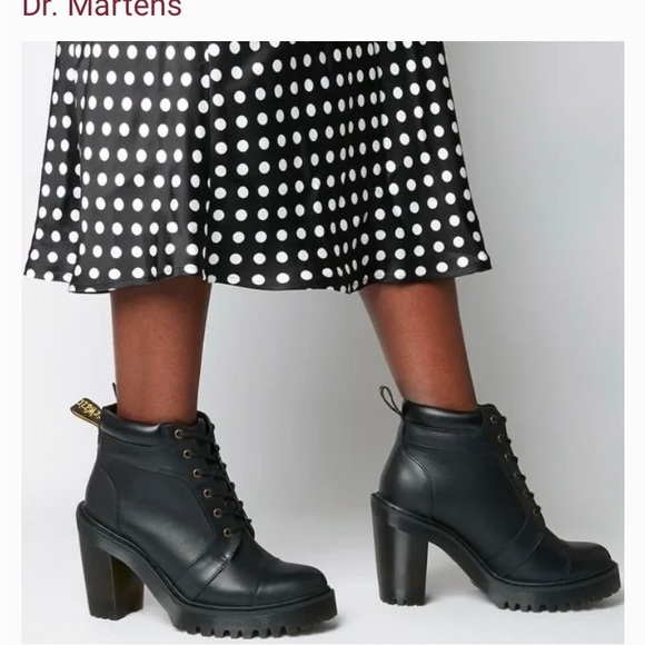 MARTENS AVERIL leather Boots LADIES